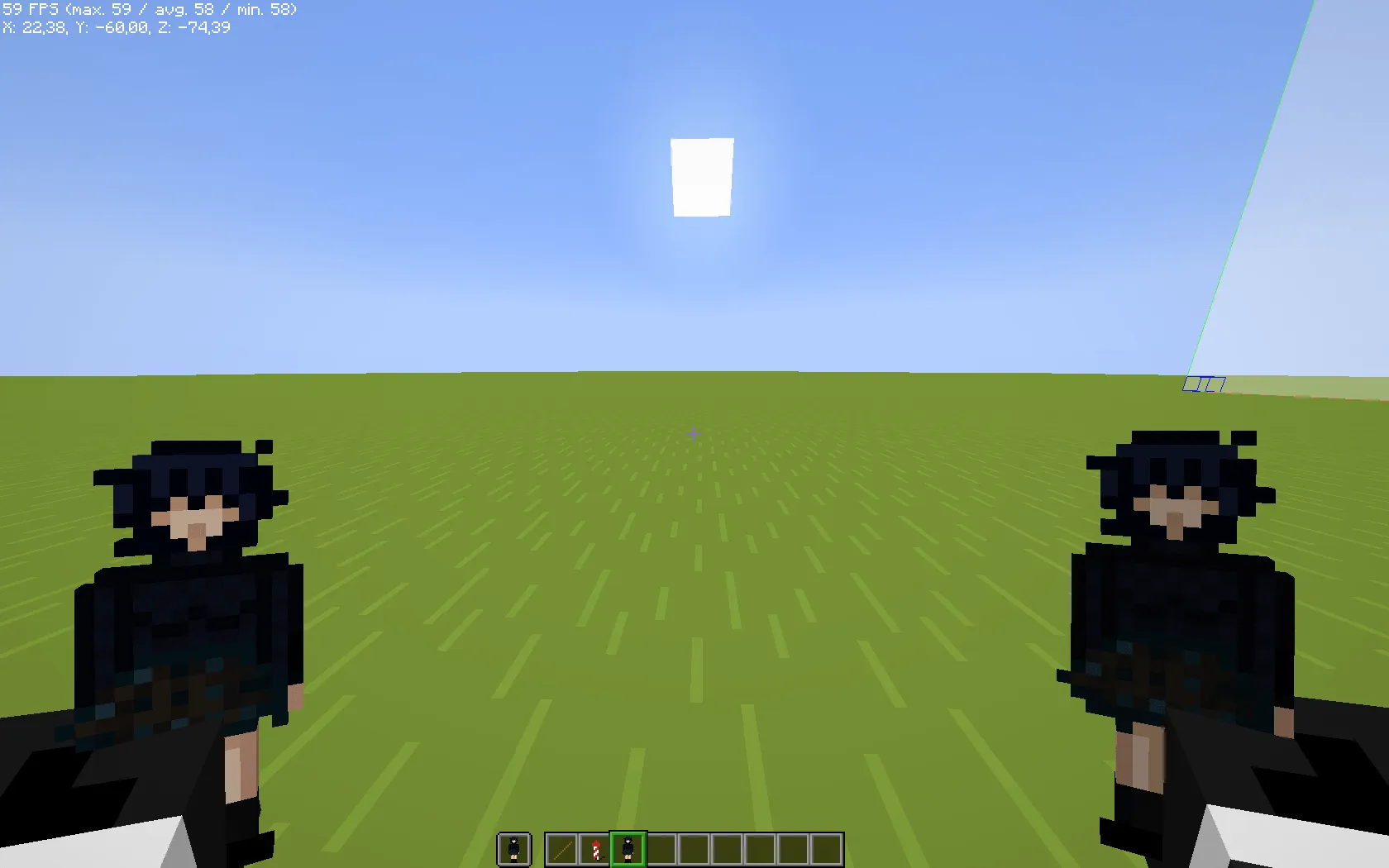 Urabe Mikoto Totem of Undying — скриншот 2 (Текстуры, Minecraft)