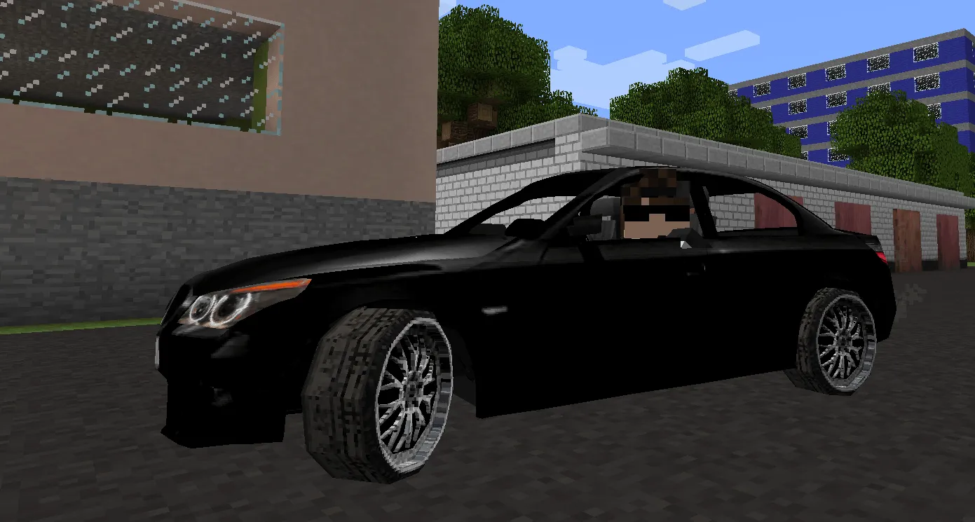 [Immersive Vehicles/IV/MTS] Bmw e60 pack — скриншот 1 (Моды, Minecraft)
