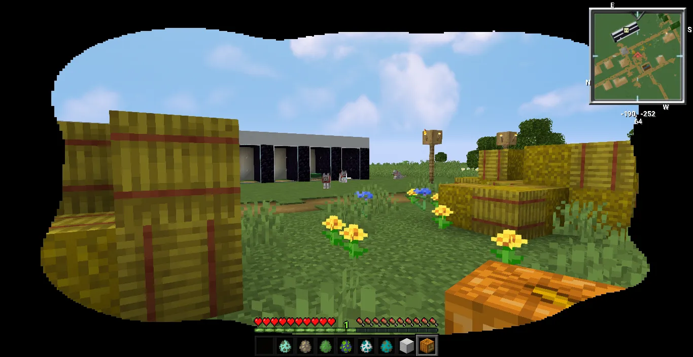 Less Annoying Pumpkin Hat — скриншот 2 (Текстуры, Minecraft)