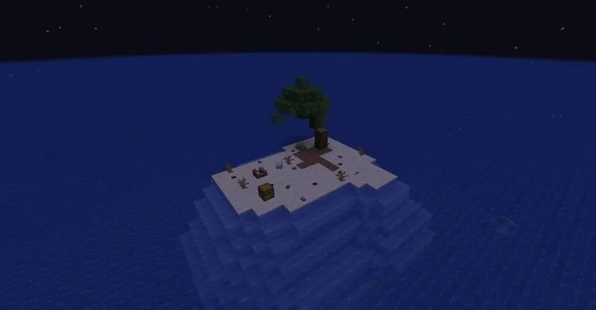 Hardcore Survival Island, Карты, Minecraft