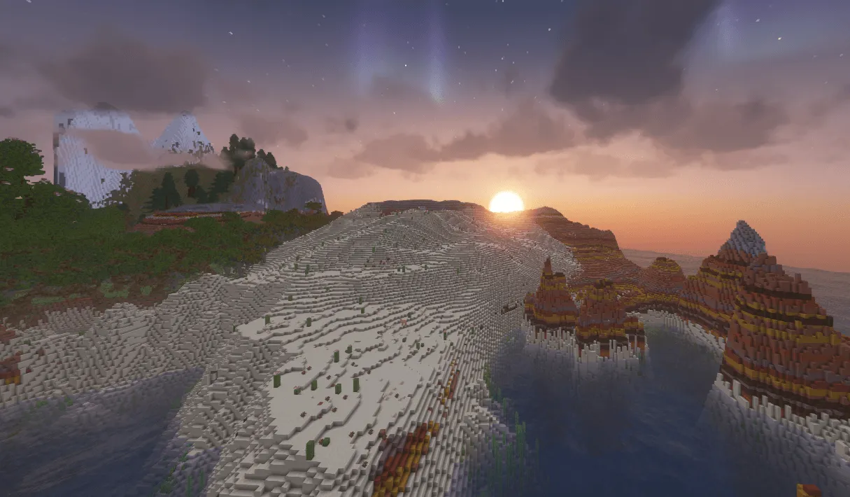 TaterLands - Oblivion Peaks — скриншот 7 (Карты, Minecraft)