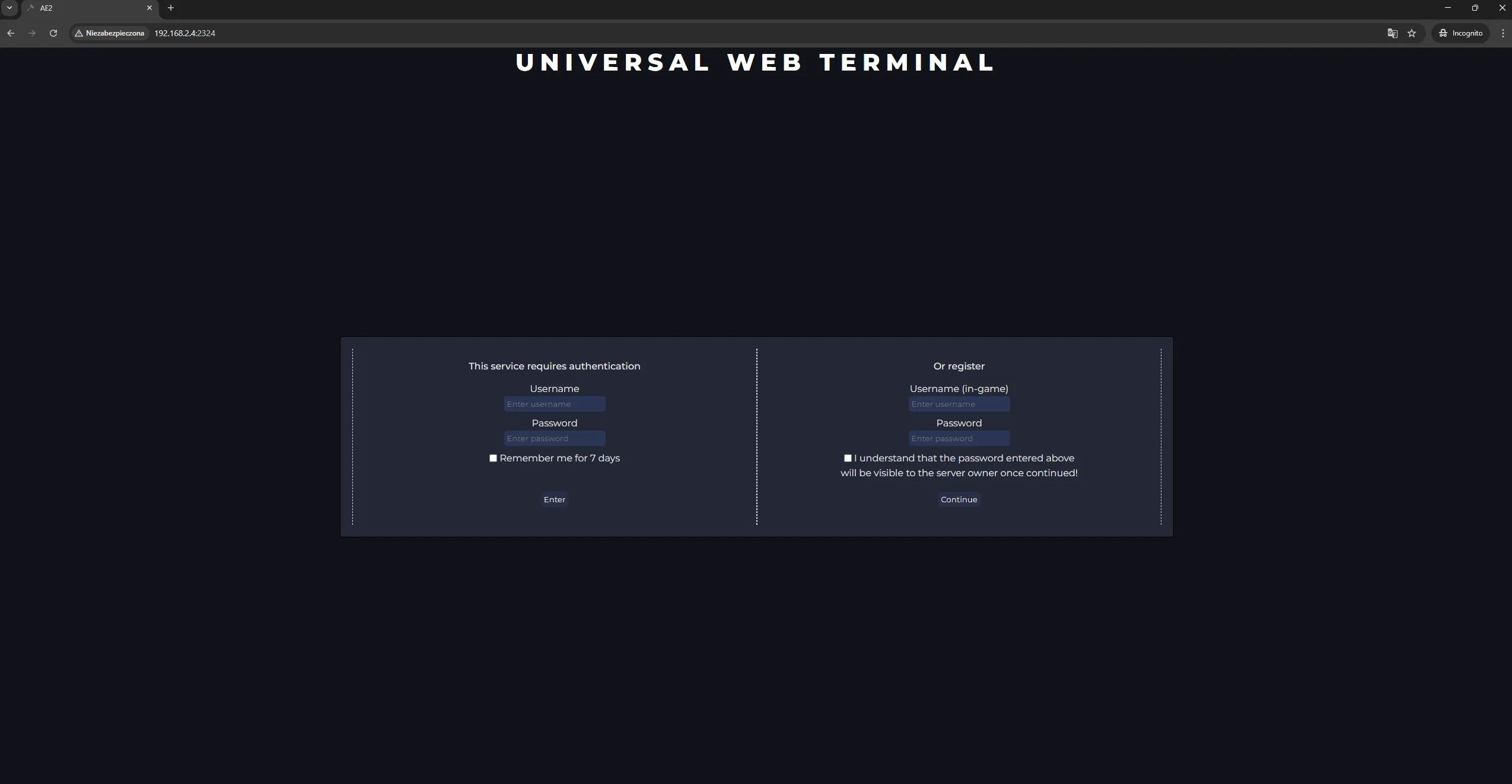 AE2 Web Integration, Моды, Minecraft