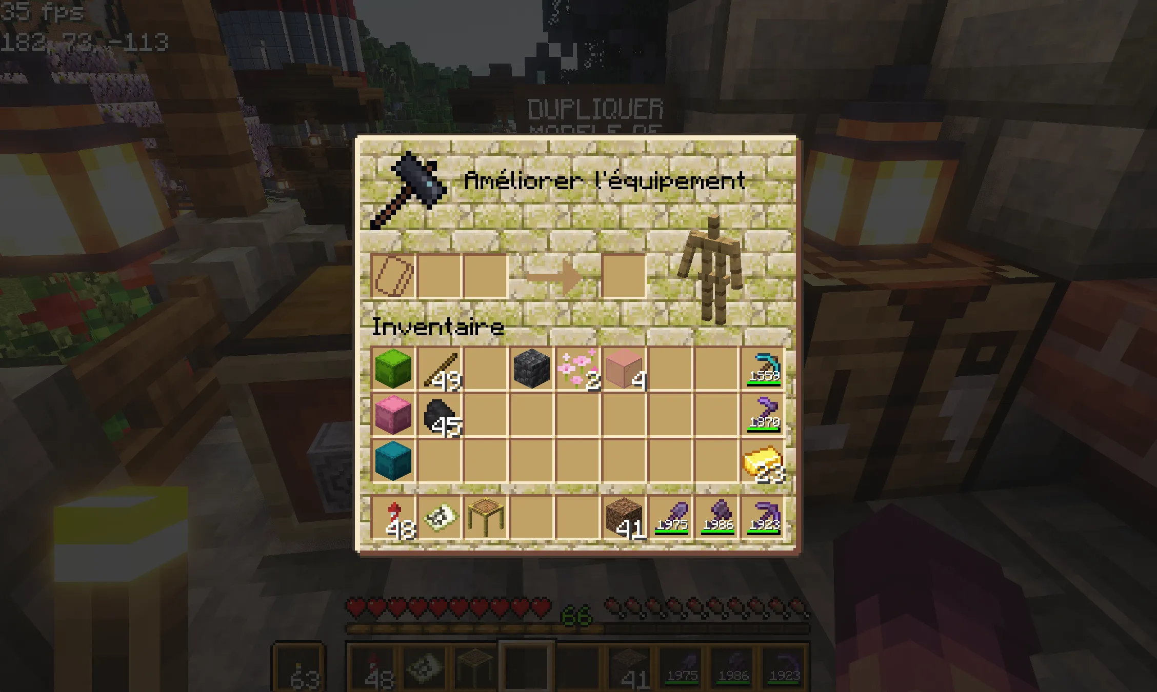 Frieren GUI — скриншот 4 (Текстуры, Minecraft)