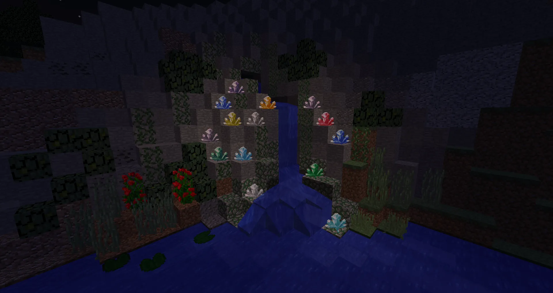 Decorative crystal clusters, Моды, Minecraft