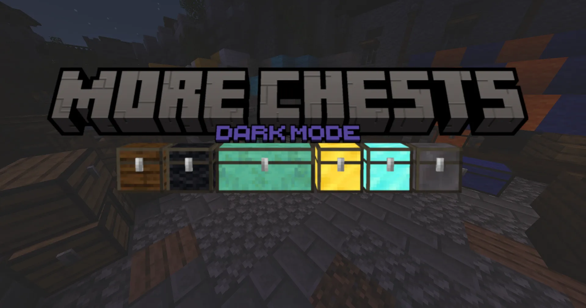 More Chests Dark Mode, Текстуры, Minecraft