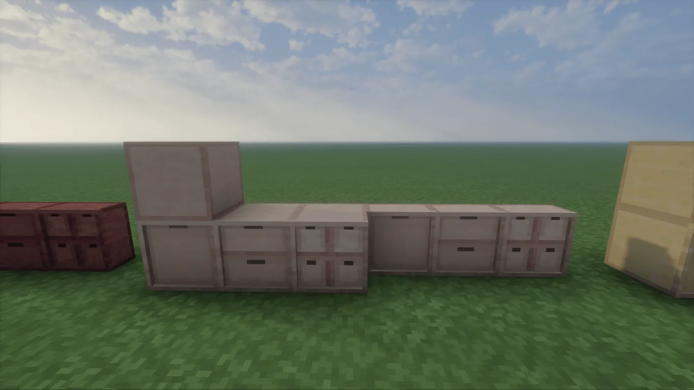 Storage Drawers Ashen Compat, Текстуры, Minecraft