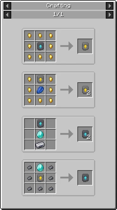 Gilded Smithing, Моды, Minecraft