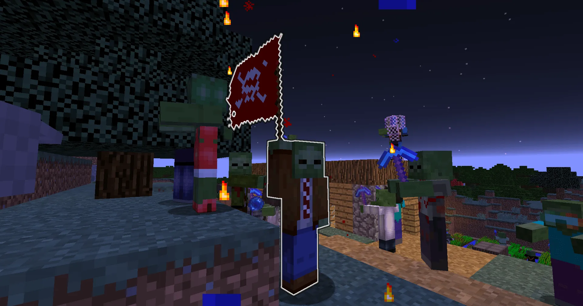 ZOMBIE SIEGE, Моды, Minecraft