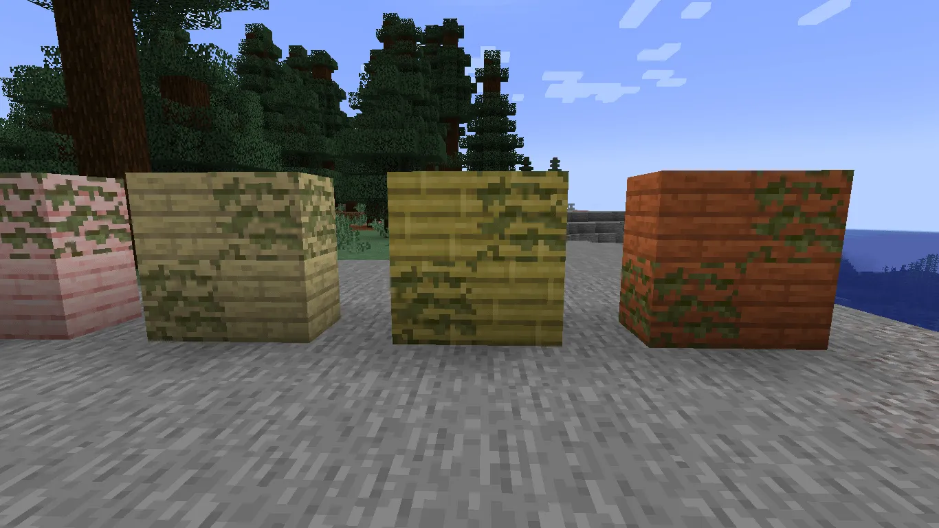 Mar Mar's Rotten planks & logs — скриншот 2 (Моды, Minecraft)