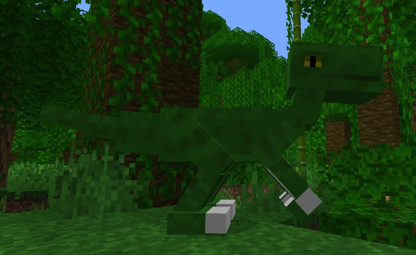 Dinosaurs: CandyPower Edition, Моды, Minecraft