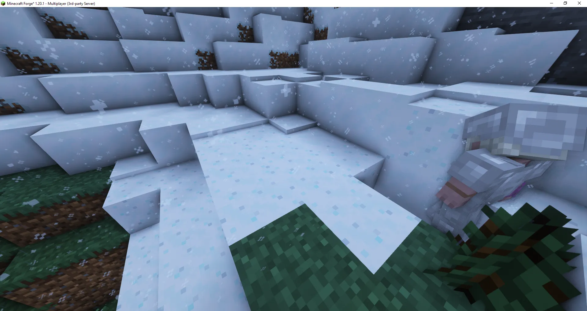 Visible Powdered Snow, Текстуры, Minecraft