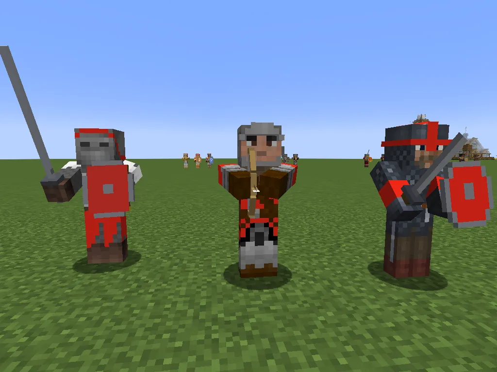 Medieval Warfare V2 (V3 LOADING), Моды, Minecraft