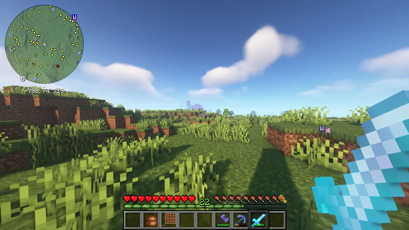 Custom Enchantment Colors — скриншот 1 (Текстуры, Minecraft)