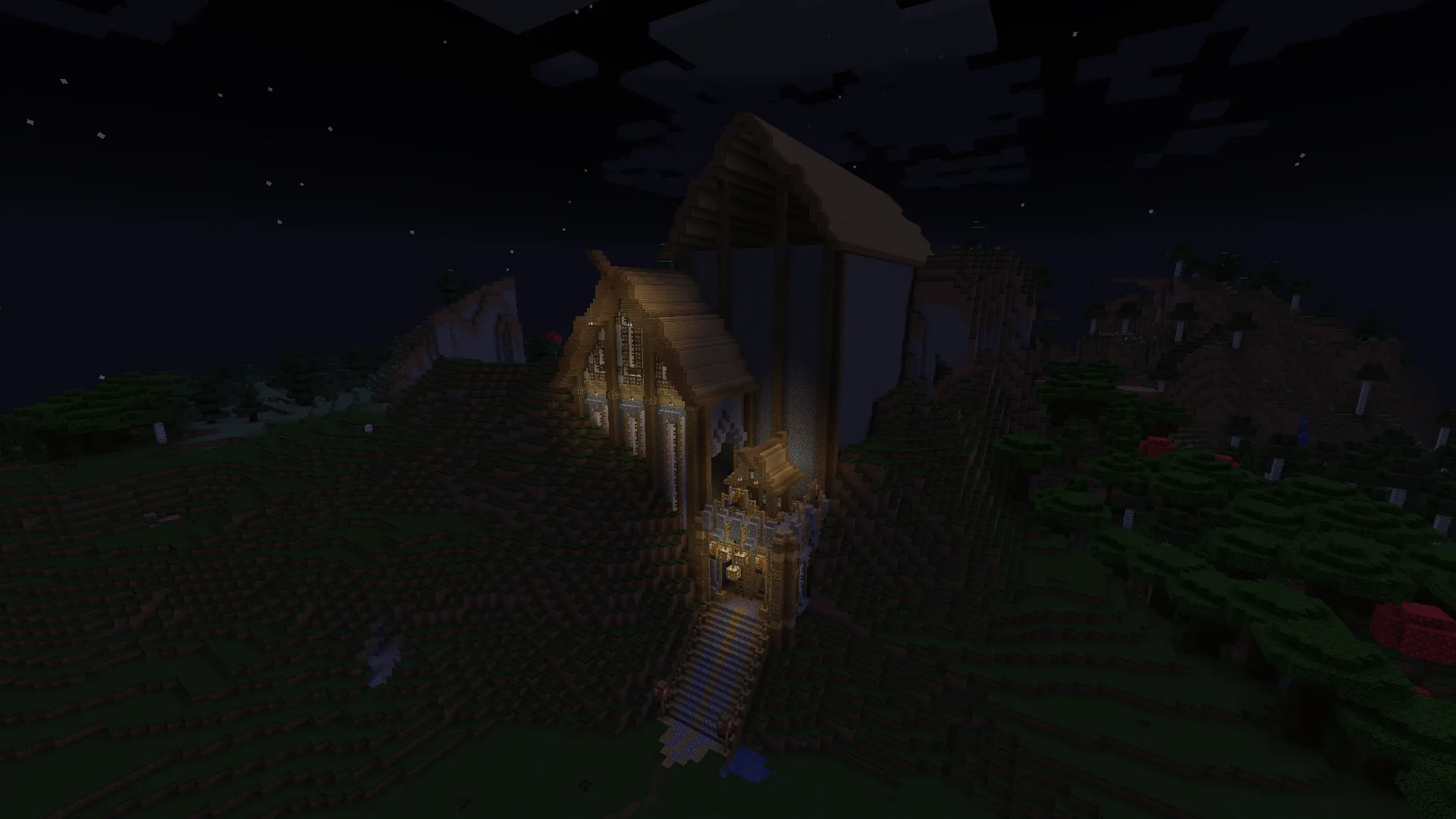 Medieval Fantasy Style Themed Kingdoms and Landscape, Карты, Minecraft