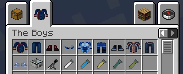 TheBoys, Моды, Minecraft