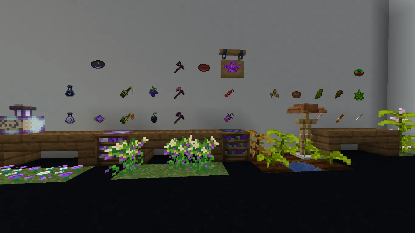 Tonic and Wild Medicine, Моды, Minecraft