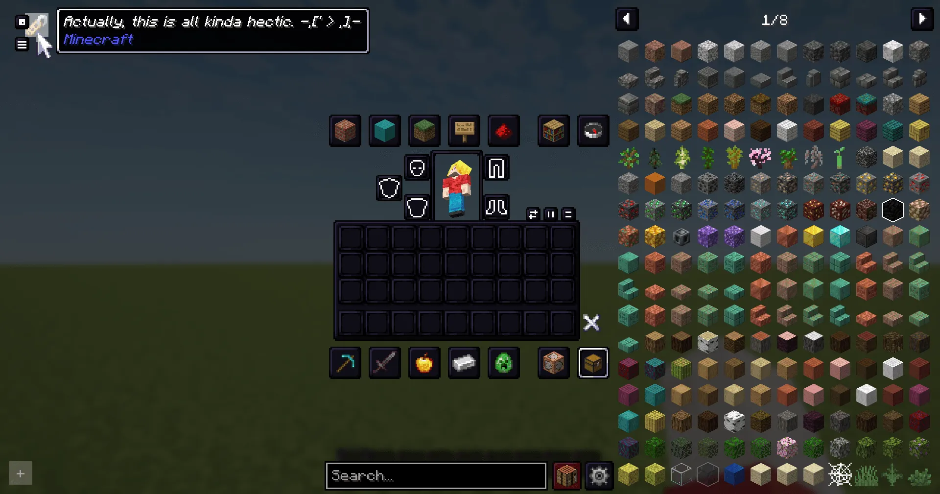 Volcanic Dark, Текстуры, Minecraft