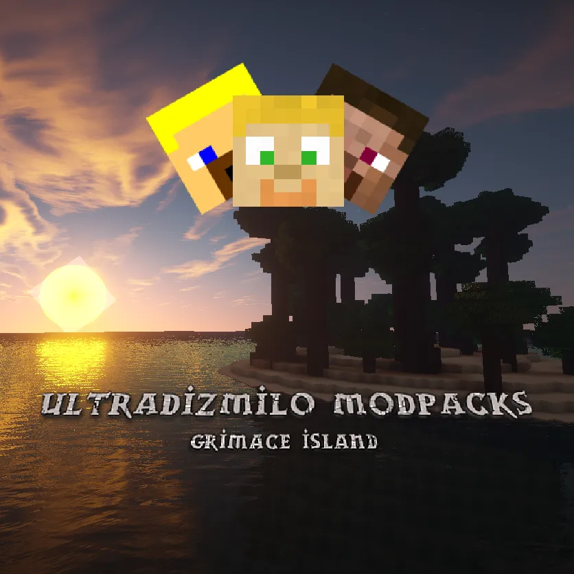 UltraDizMilo Modpacks - Grimace Island — скриншот 9 (Модпаки, Minecraft)