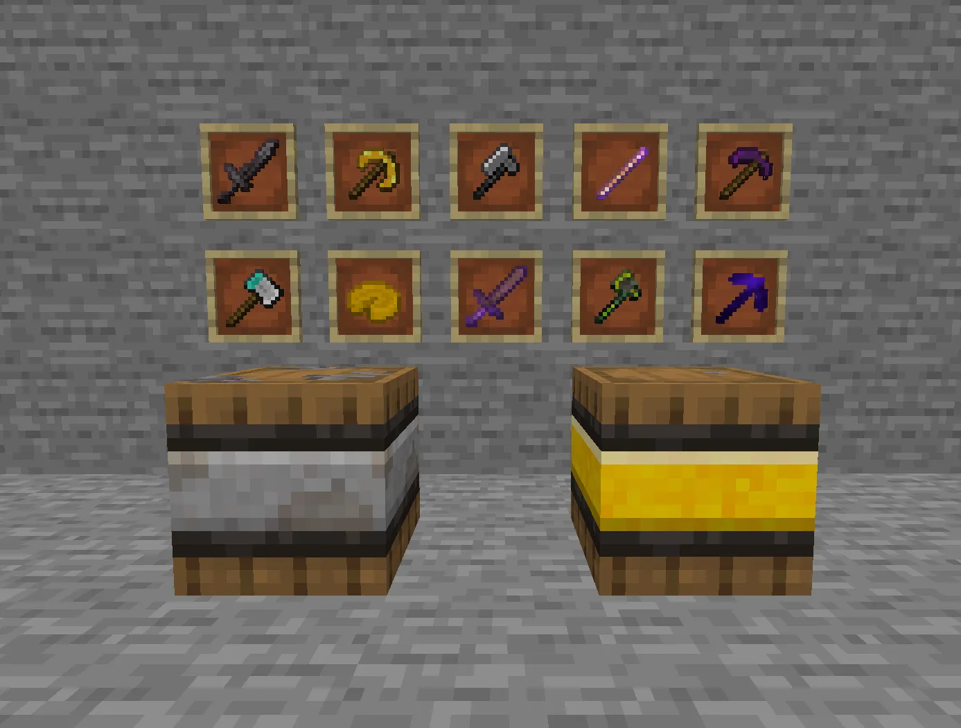 Buried Loot Mod, Моды, Minecraft