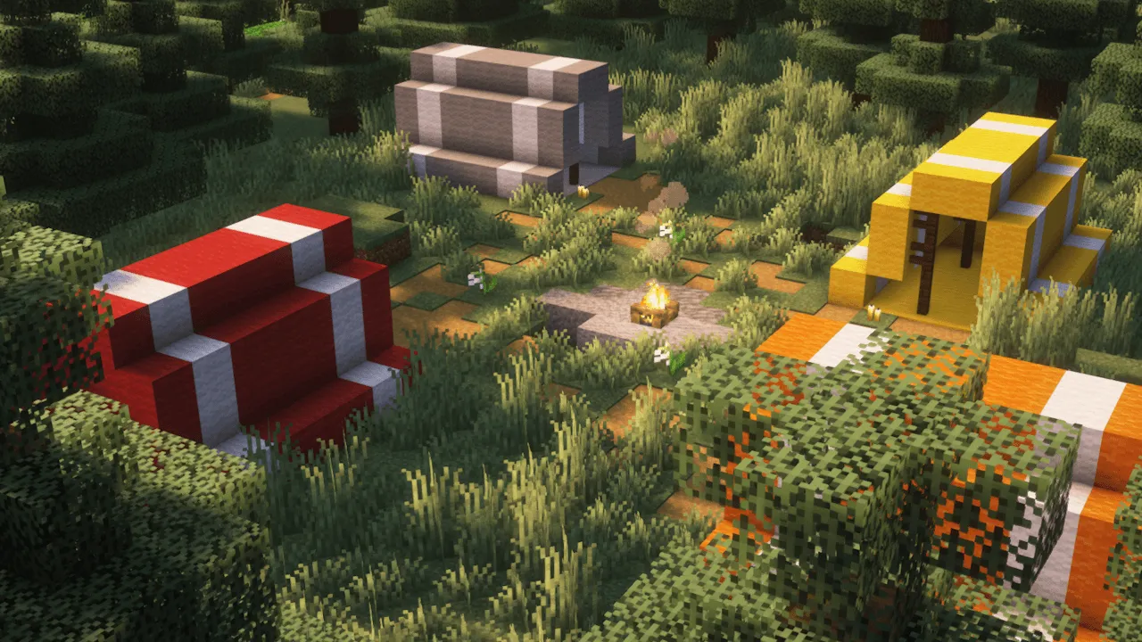 Hunger Games Map (unfinished) — скриншот 5 (Карты, Minecraft)