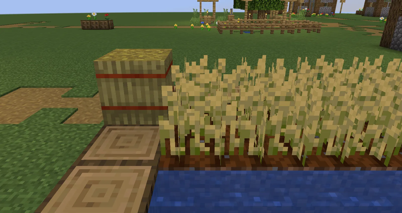 Haybale Color Fix — скриншот 1 (Текстуры, Minecraft)