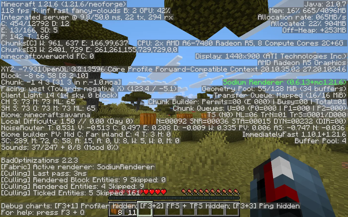 Simply NeoForged — скриншот 1 (Модпаки, Minecraft)