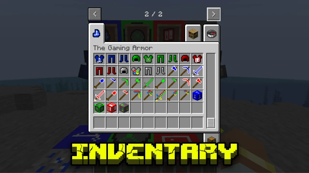 The Gaming Armor, Моды, Minecraft