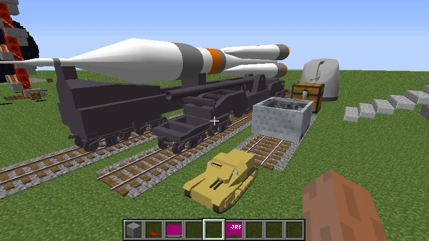 RealTrainMod — скриншот 3 (Моды, Minecraft)