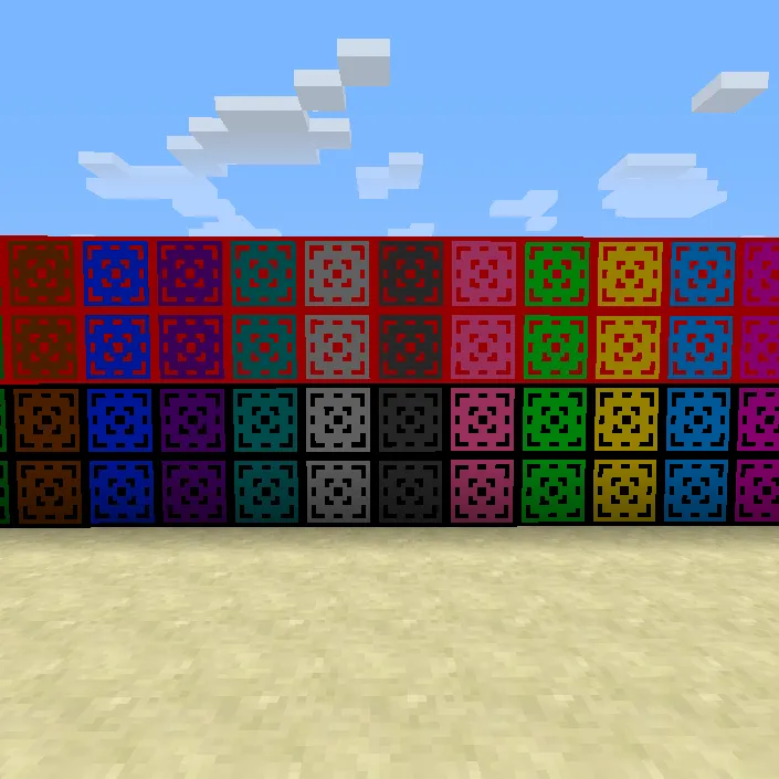 Colour (Color) Blocks, Моды, Minecraft