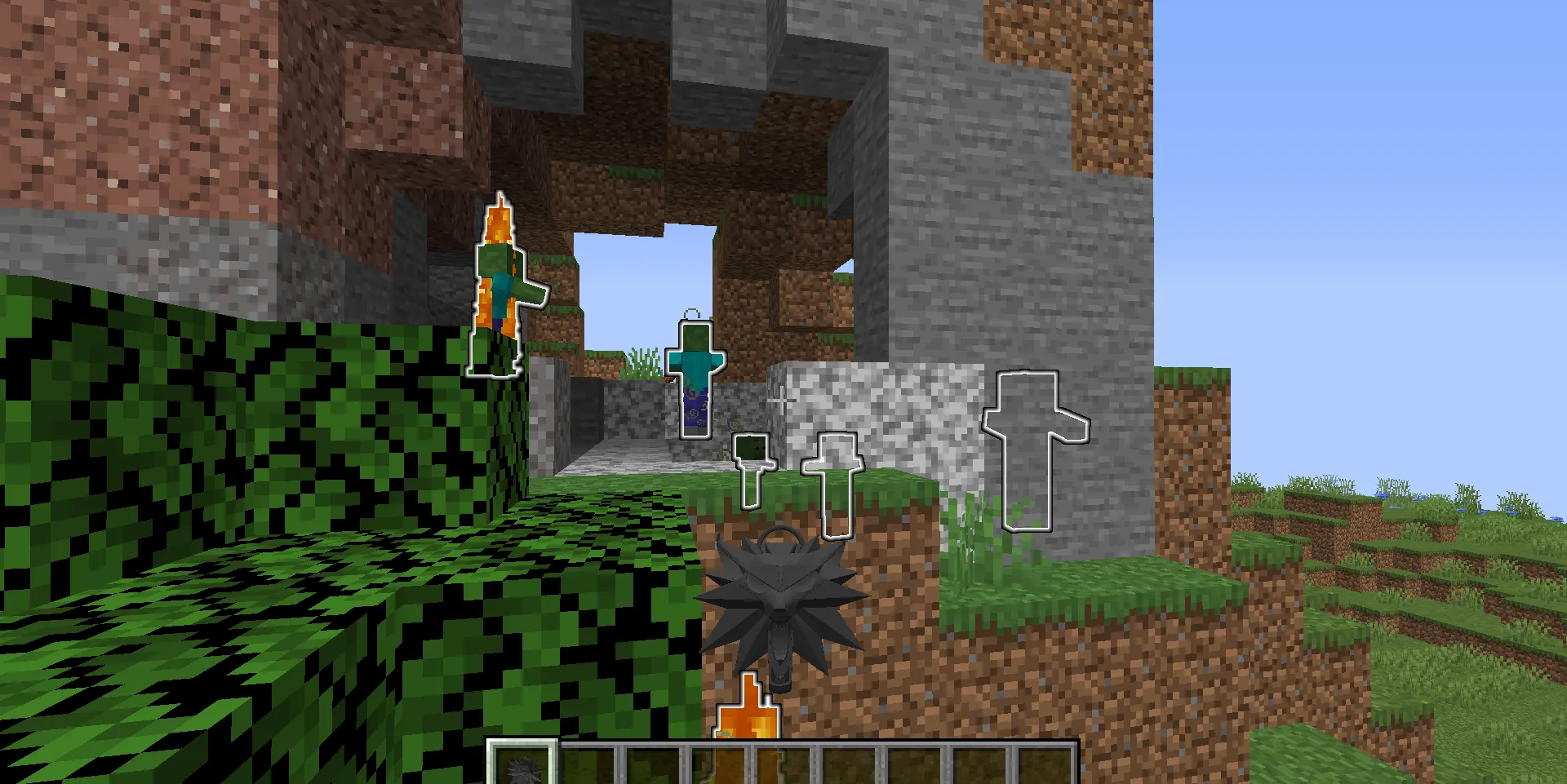Witcher Medalions — скриншот 2 (Моды, Minecraft)