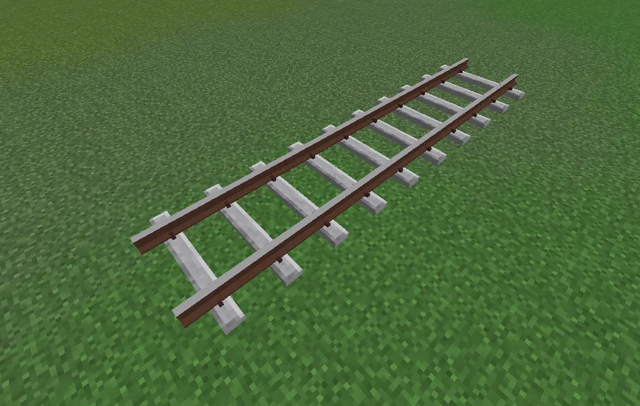 Imperial Railworks Track Pack - Immersive Railroading — скриншот 7 (Текстуры, Minecraft)