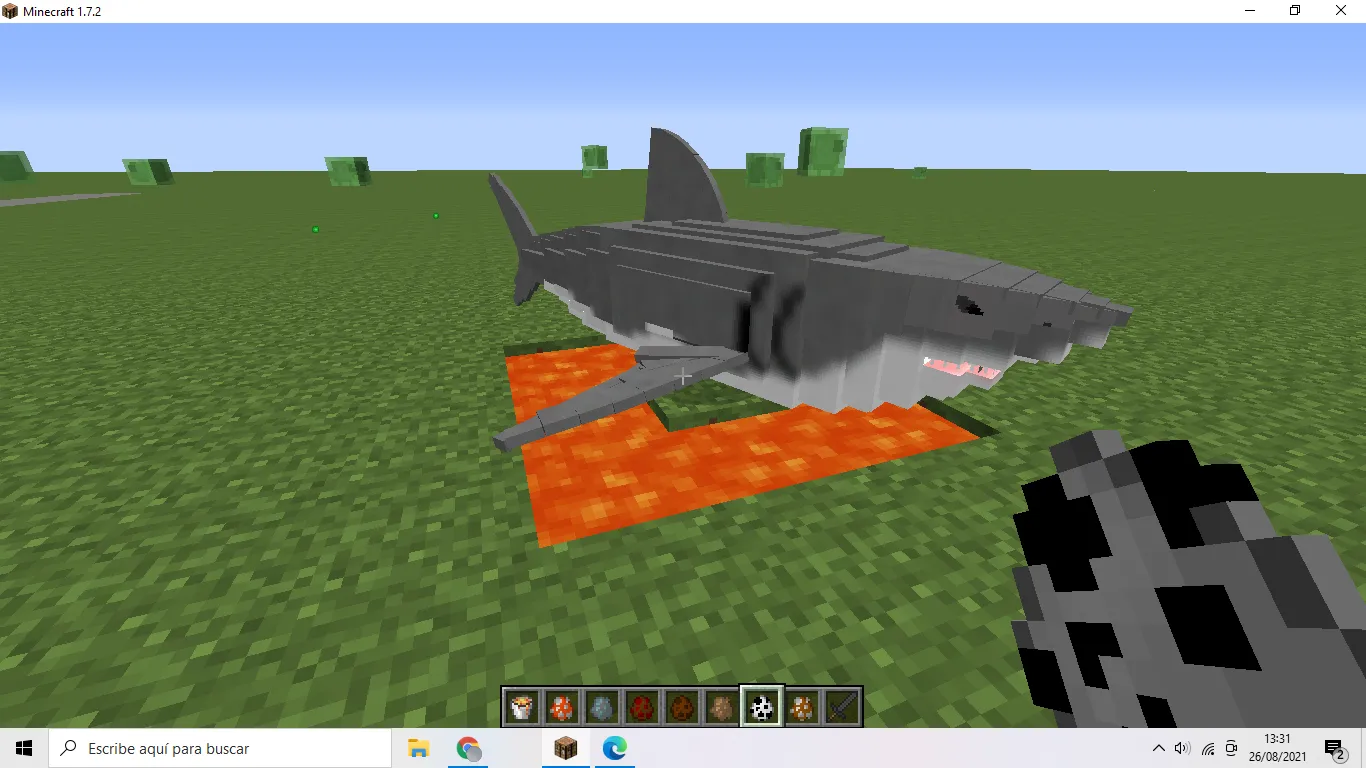 FIGHT, MINE AND HUNT — скриншот 2 (Моды, Minecraft)