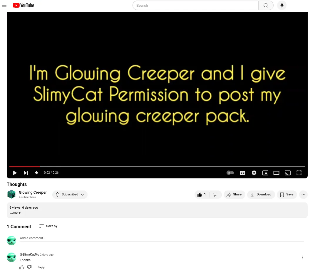 Glowing Creeper's Glowing Creeper Overlay 16x — скриншот 2 (Текстуры, Minecraft)
