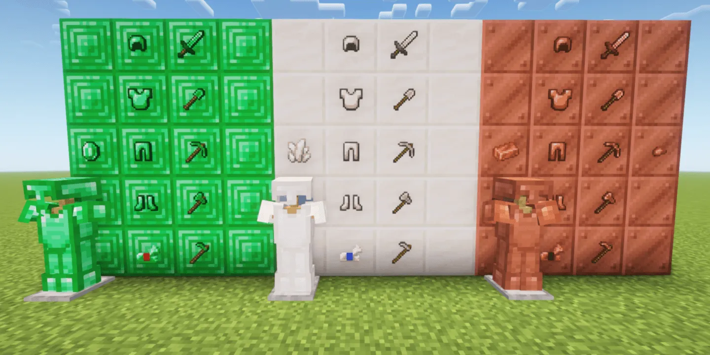 Basic Equipment — скриншот 2 (Моды, Minecraft)