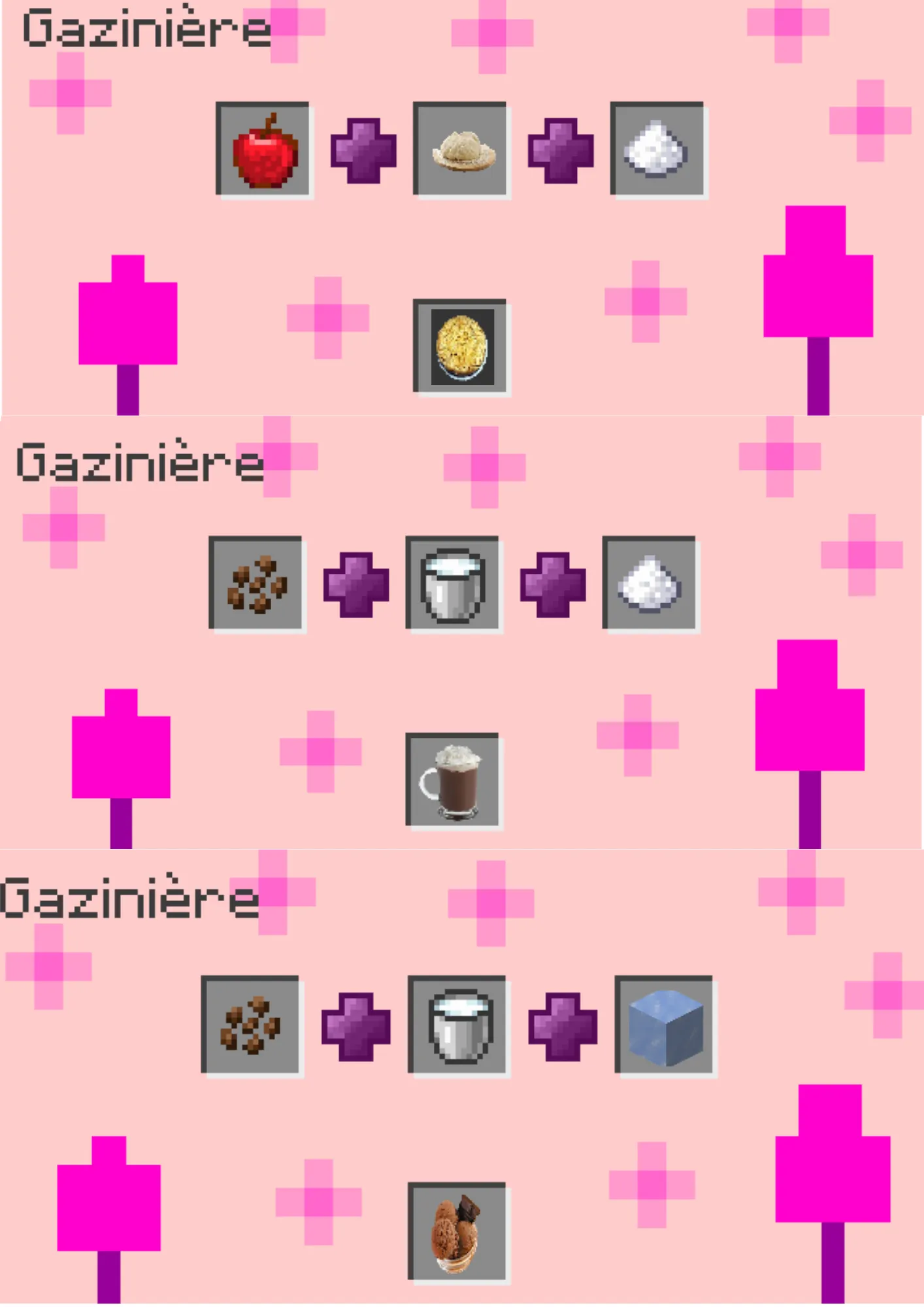 PinkyCraft, Моды, Minecraft