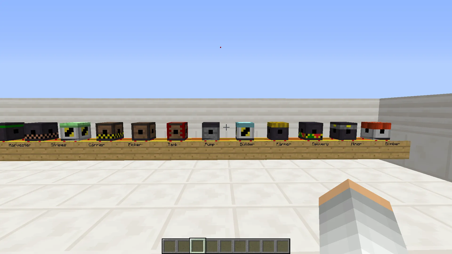D.B.R.R, Текстуры, Minecraft