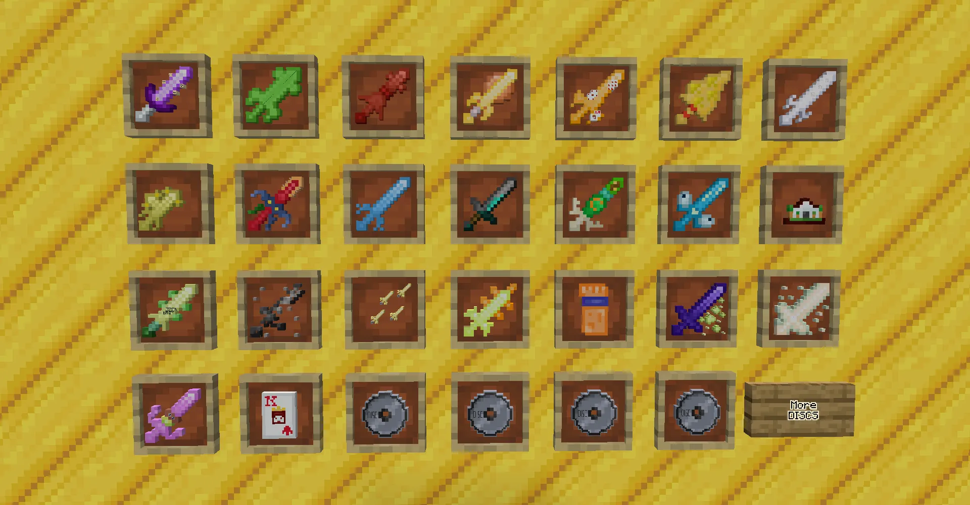[Spoduo] Jojo's Stand Swords — скриншот 4 (Моды, Minecraft)