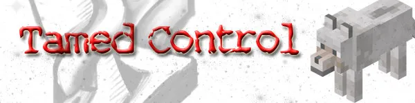 TamedControl — скриншот 1 (Плагины, Minecraft)