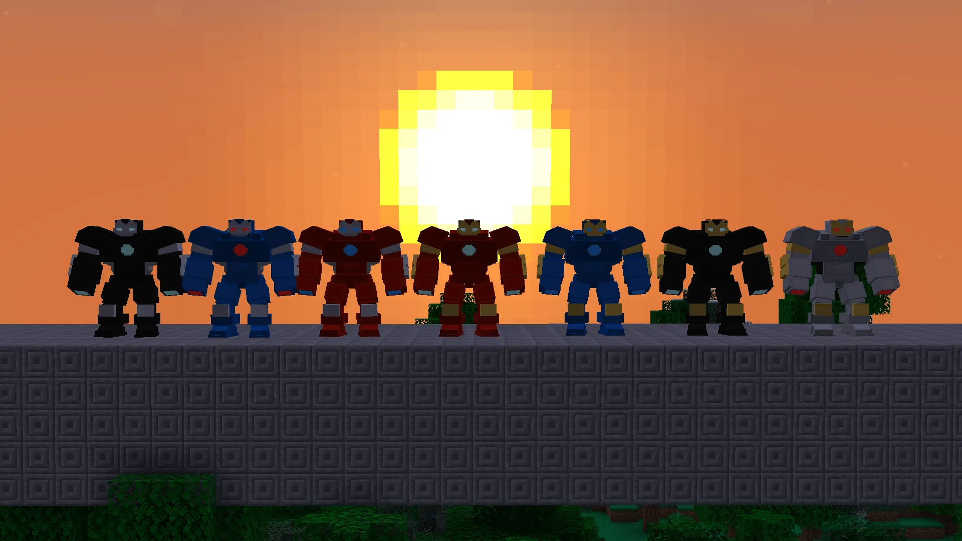 Tech Suits, Моды, Minecraft