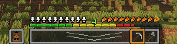 FNaF HUD/GUI Pack — скриншот 3 (Текстуры, Minecraft)