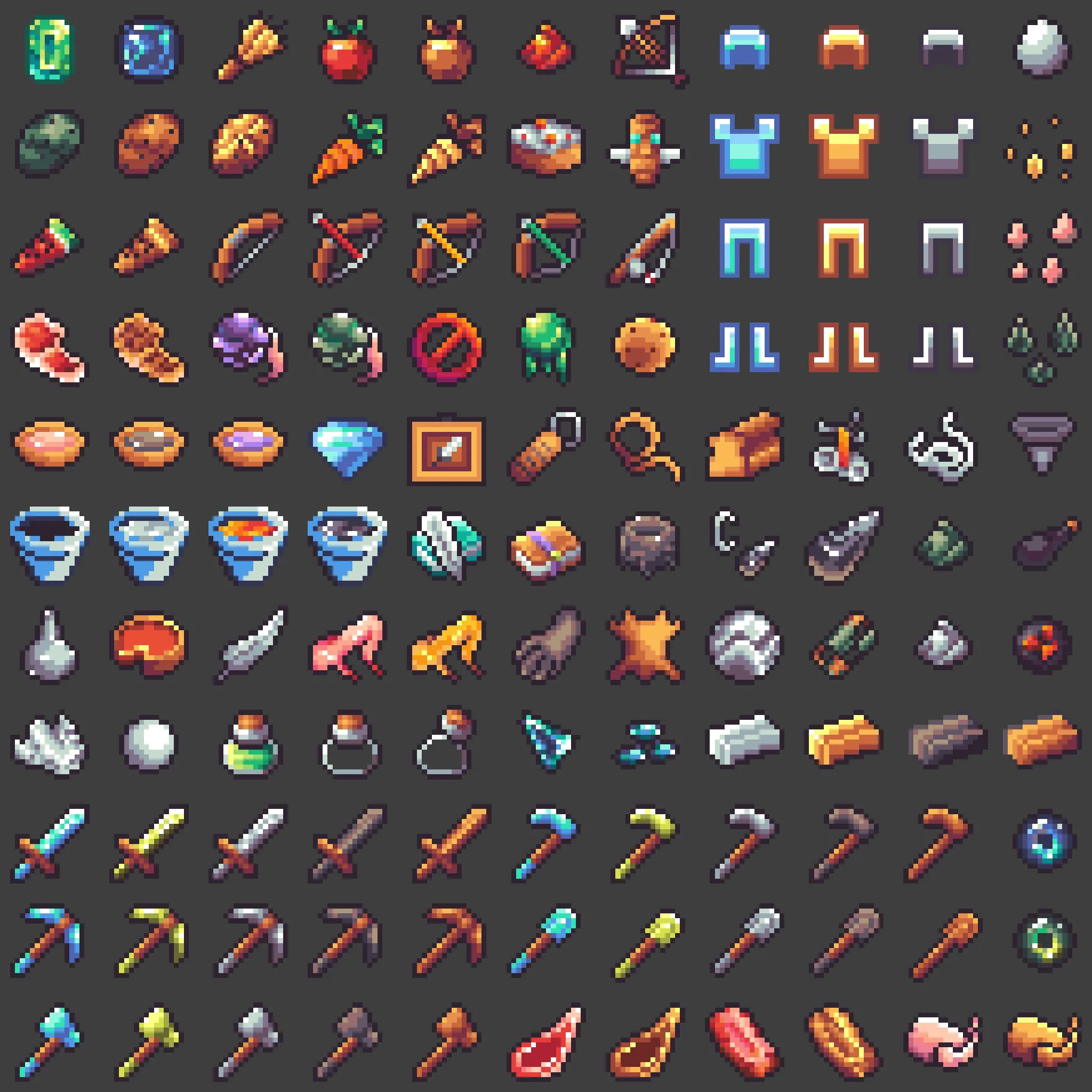 Aluzion's RPG Items — скриншот 1 (Текстуры, Minecraft)