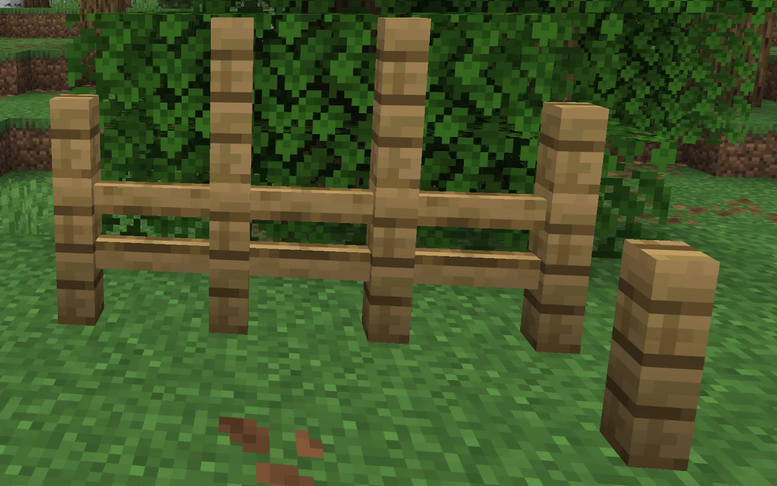 Fence Posts — скриншот 1 (Моды, Minecraft)