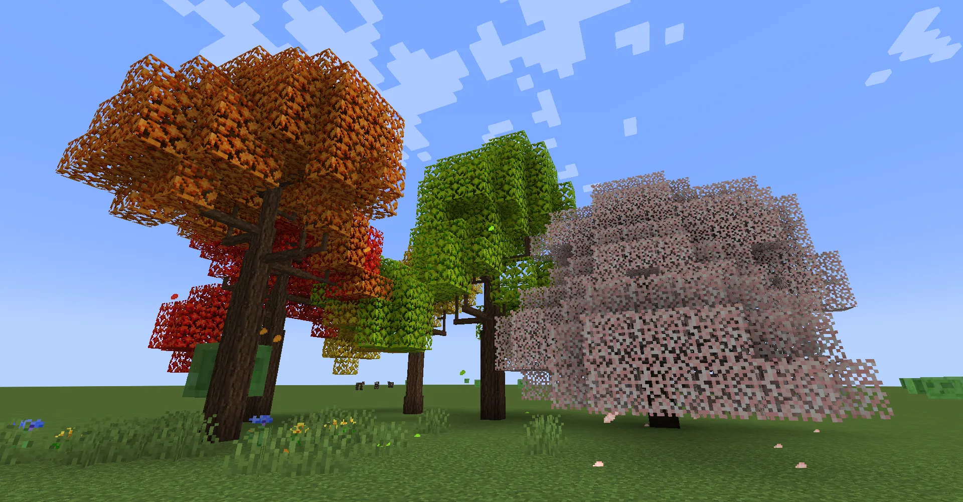 Dynamic Trees for Sakura, Моды, Minecraft