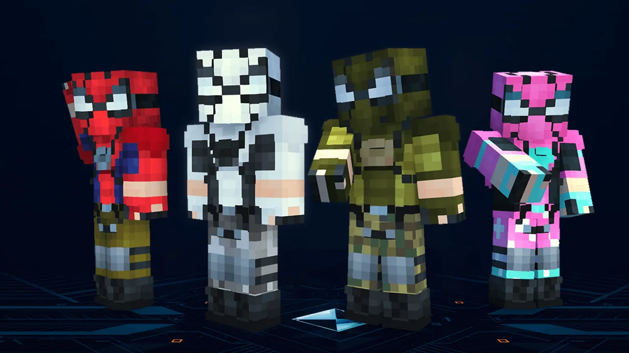 RunnyHero's Heroes, Кастомизации, Minecraft