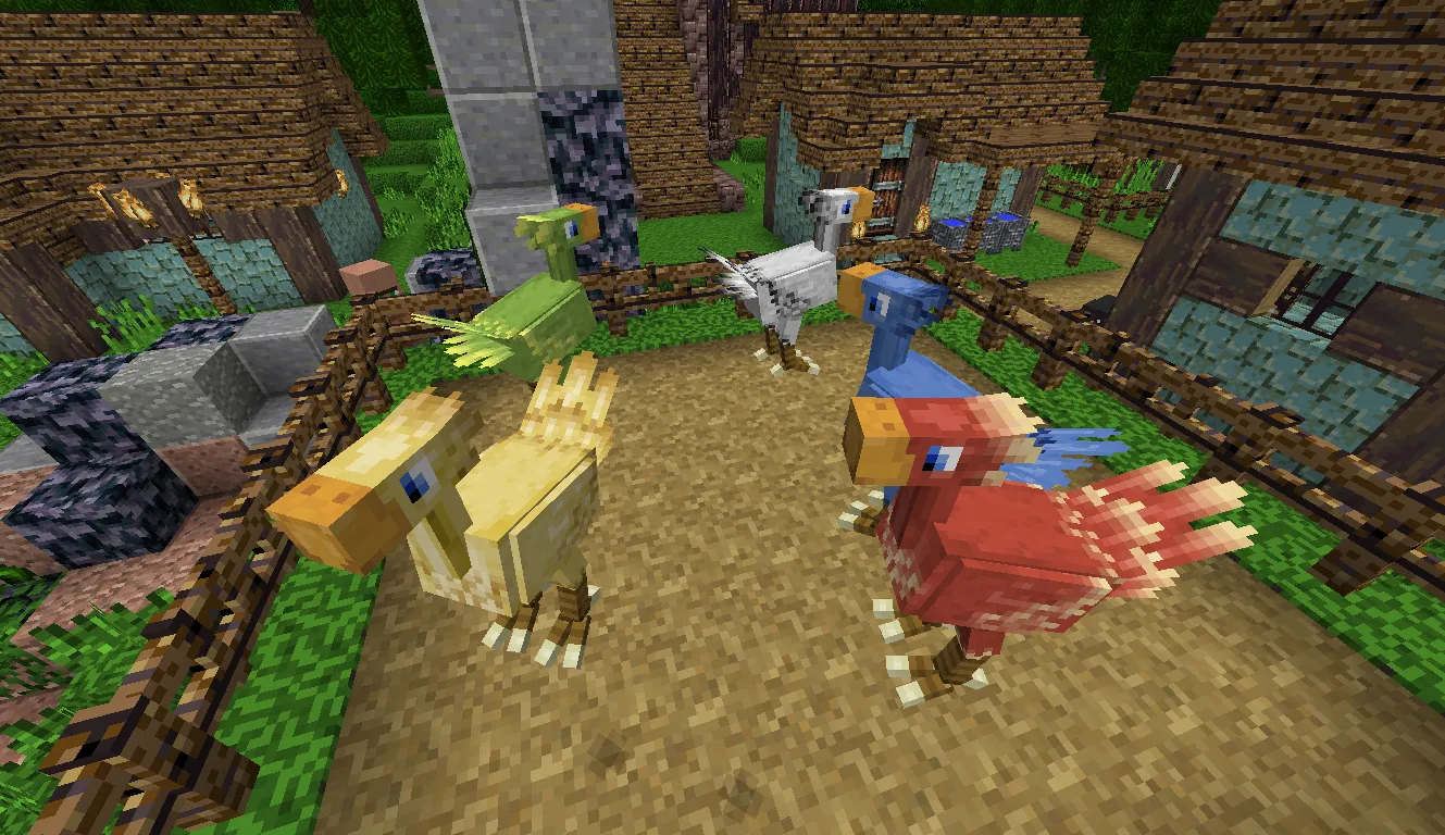 ARCTIS ORBIS: Final Fantasy — скриншот 4 (Модпаки, Minecraft)