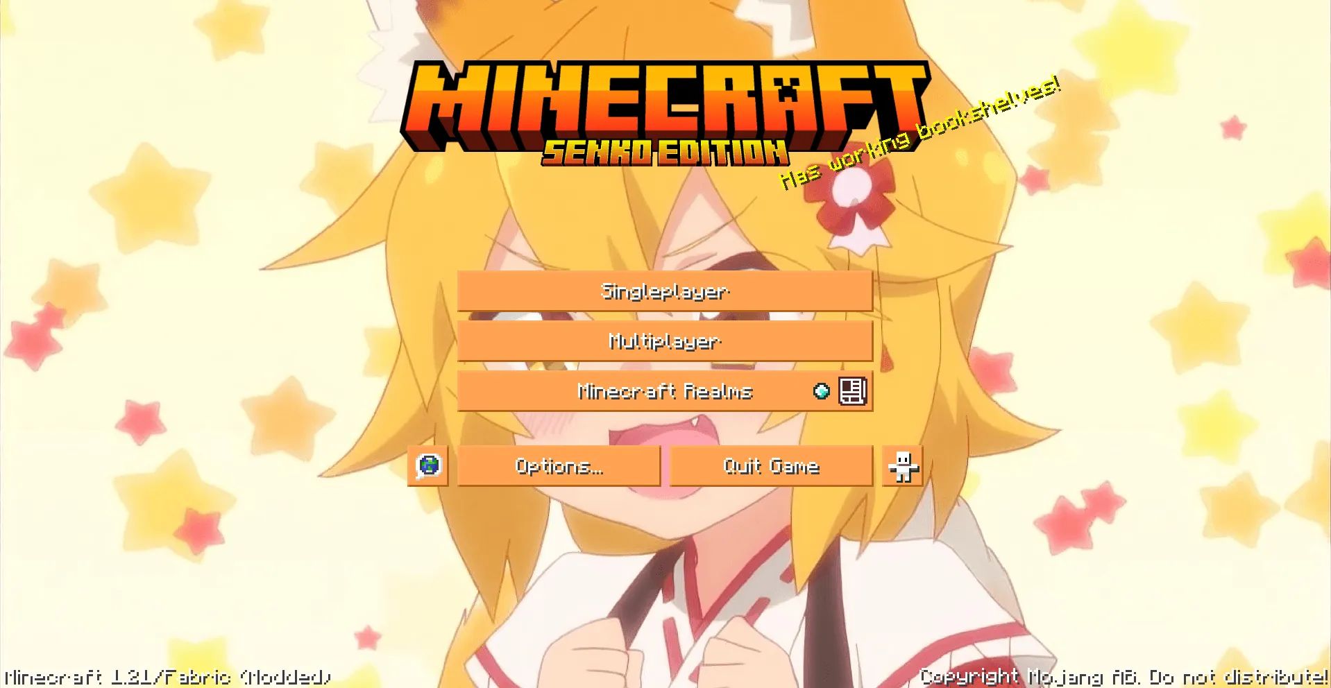 senko-san gui pack v2.5 — скриншот 1 (Текстуры, Minecraft)