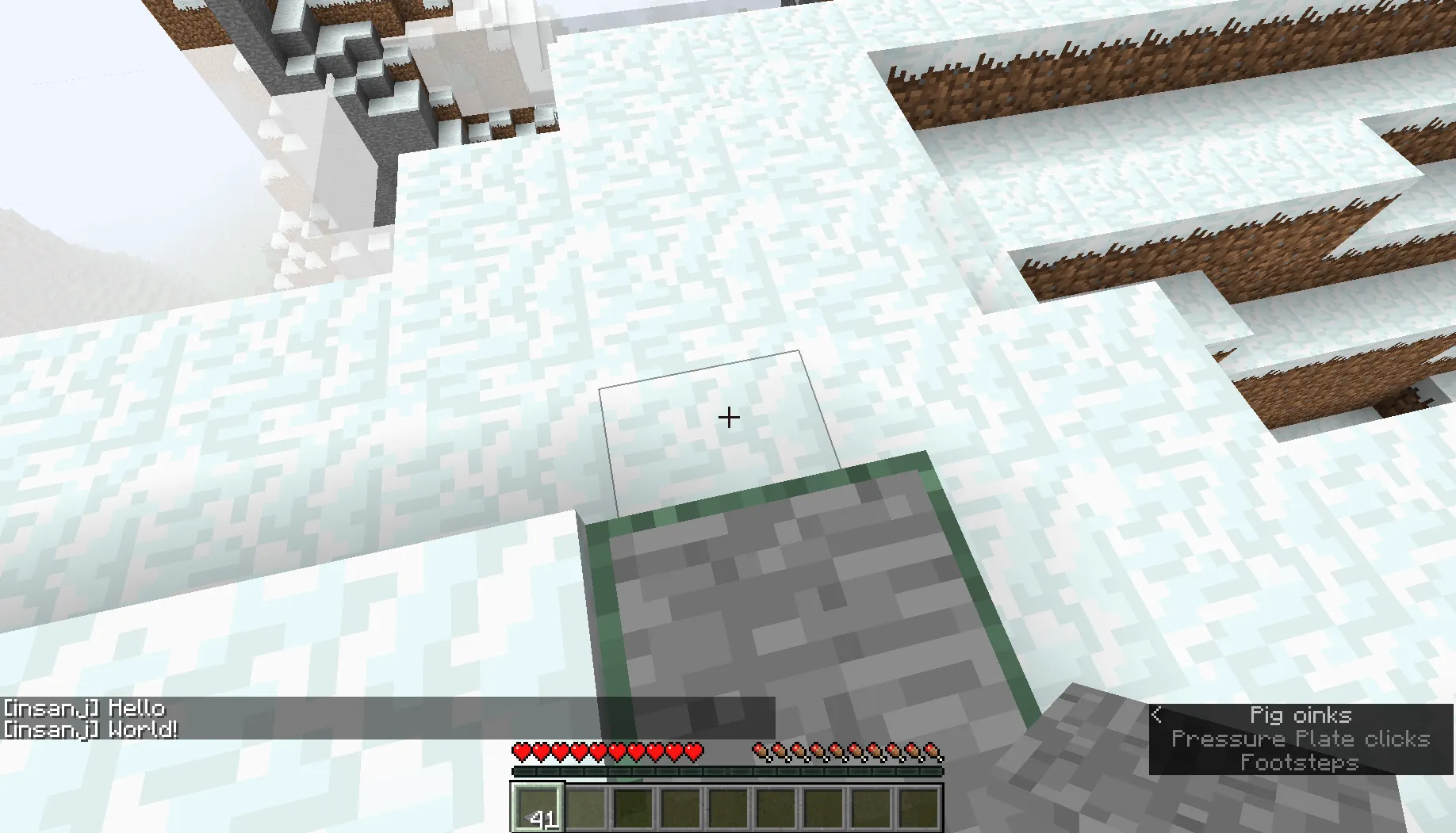 CommandPlates — скриншот 1 (Плагины, Minecraft)