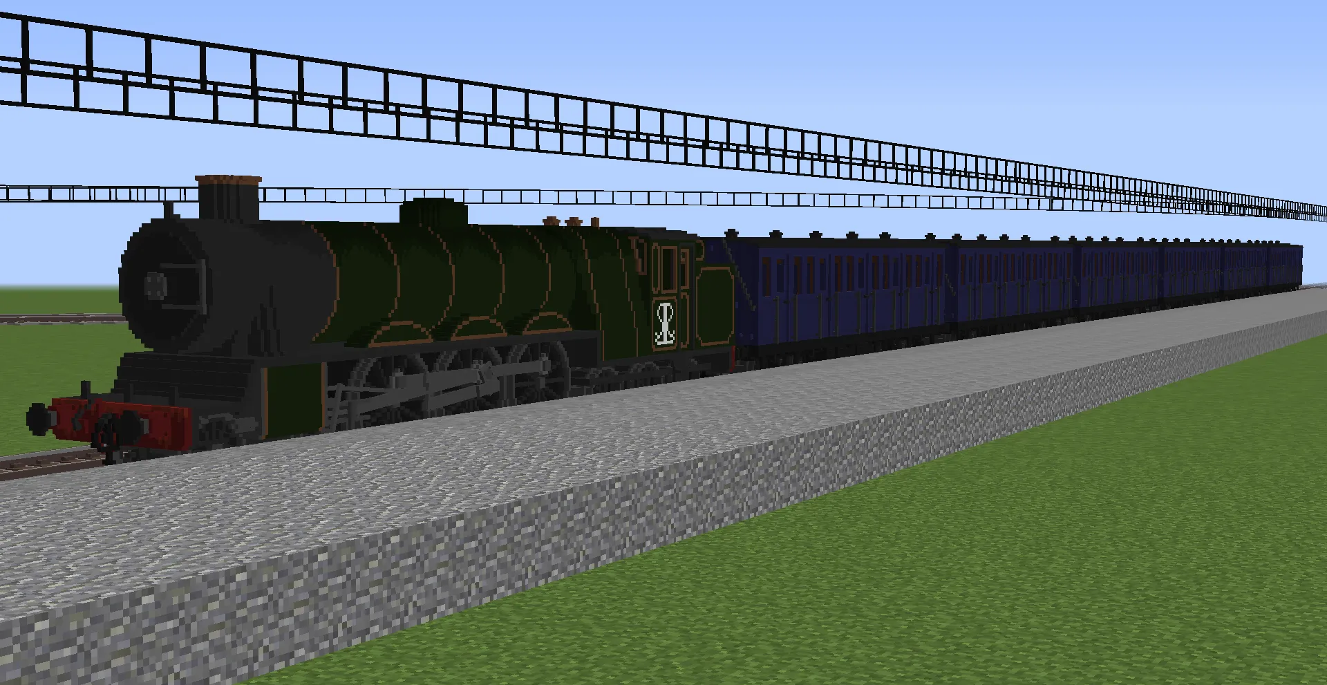 Silver Lake Locomotive & Wagon Works pack — скриншот 1 (Текстуры, Minecraft)
