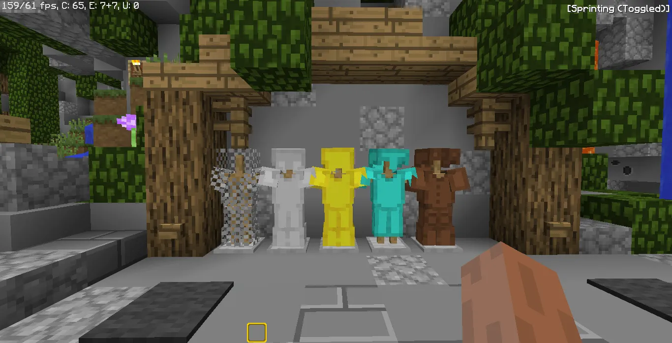 CleanVibe, Текстуры, Minecraft