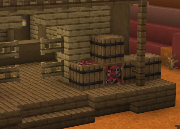 Fishsticks, Текстуры, Minecraft